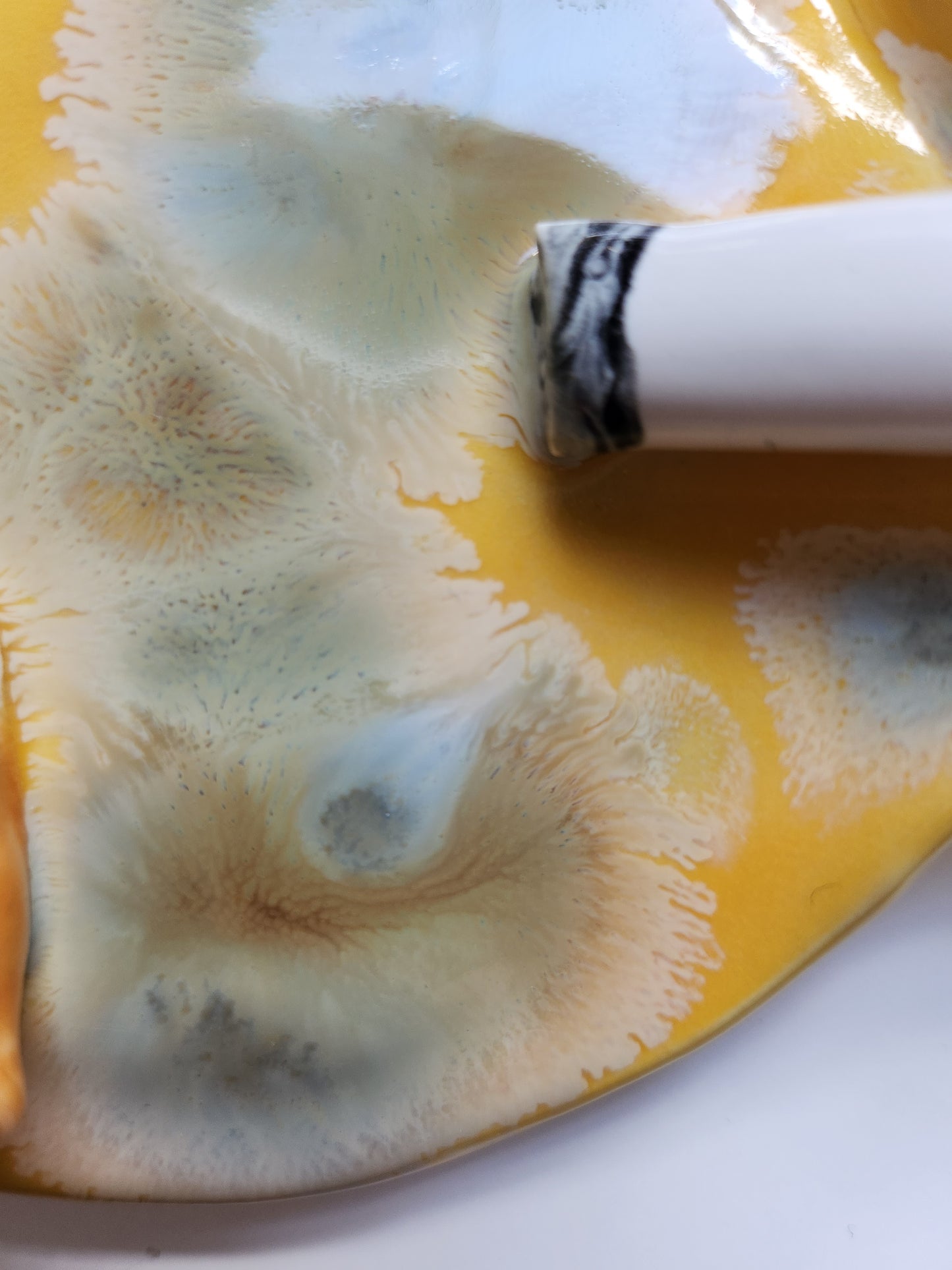 Lemon Crystal Multi Ashtray