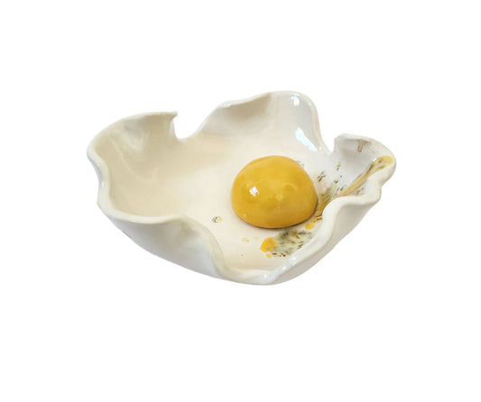 Crystalised Egg Dish